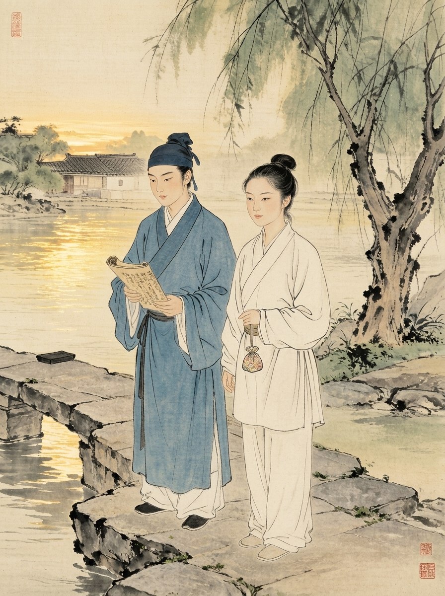 书生挟策将何济配图